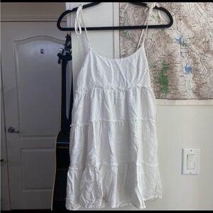 White Mini Dress Short Boho Punk
Minimalist Casual